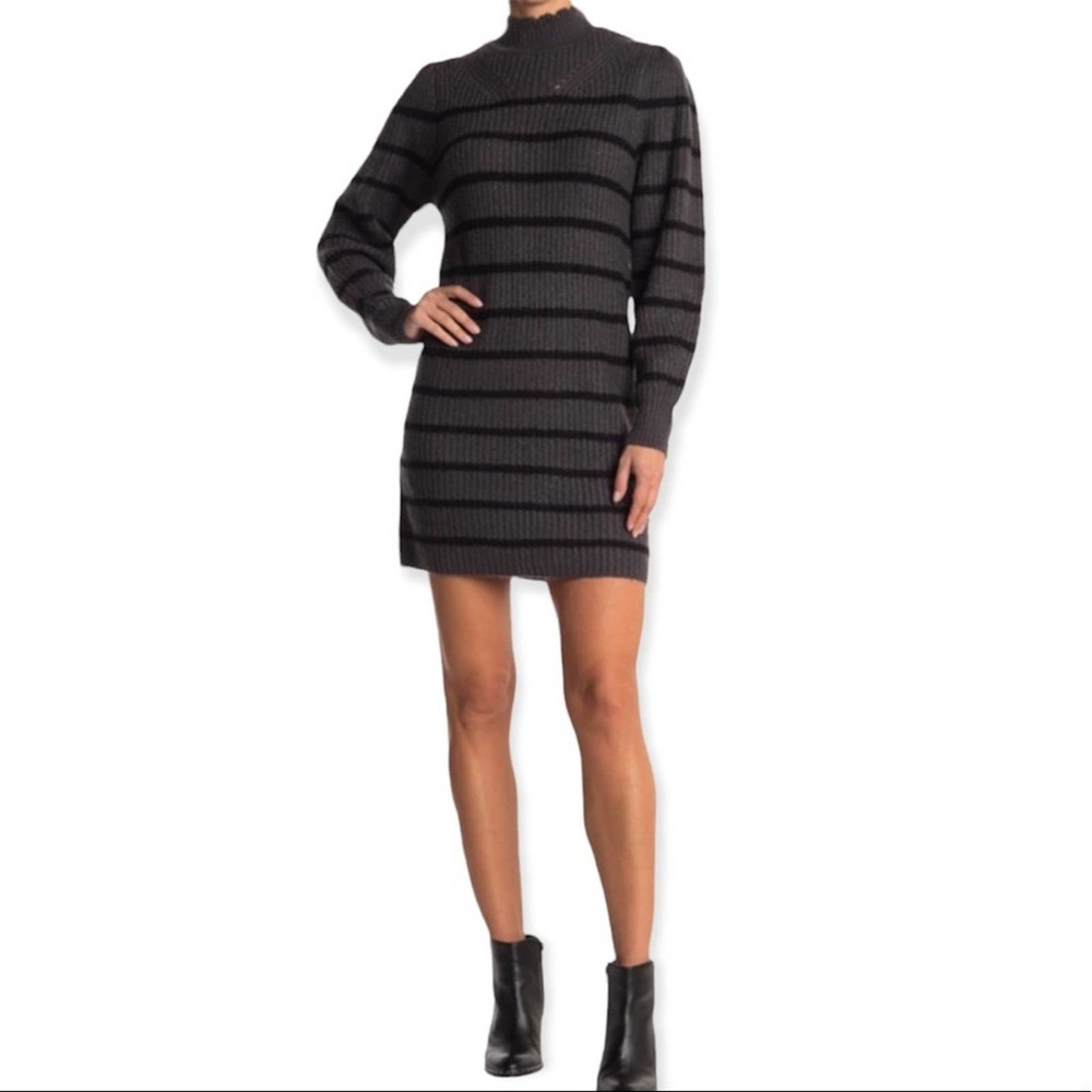 RD STYLE Striped Sweater Dress Size Medium